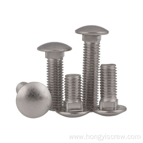 Stainless Steel 304 Metric Carriage Bolts